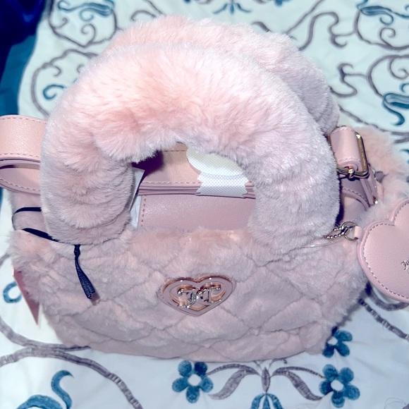 Juicy Couture Mini Tote Lets Get Cozy Big Spender - Picture 4 of 14